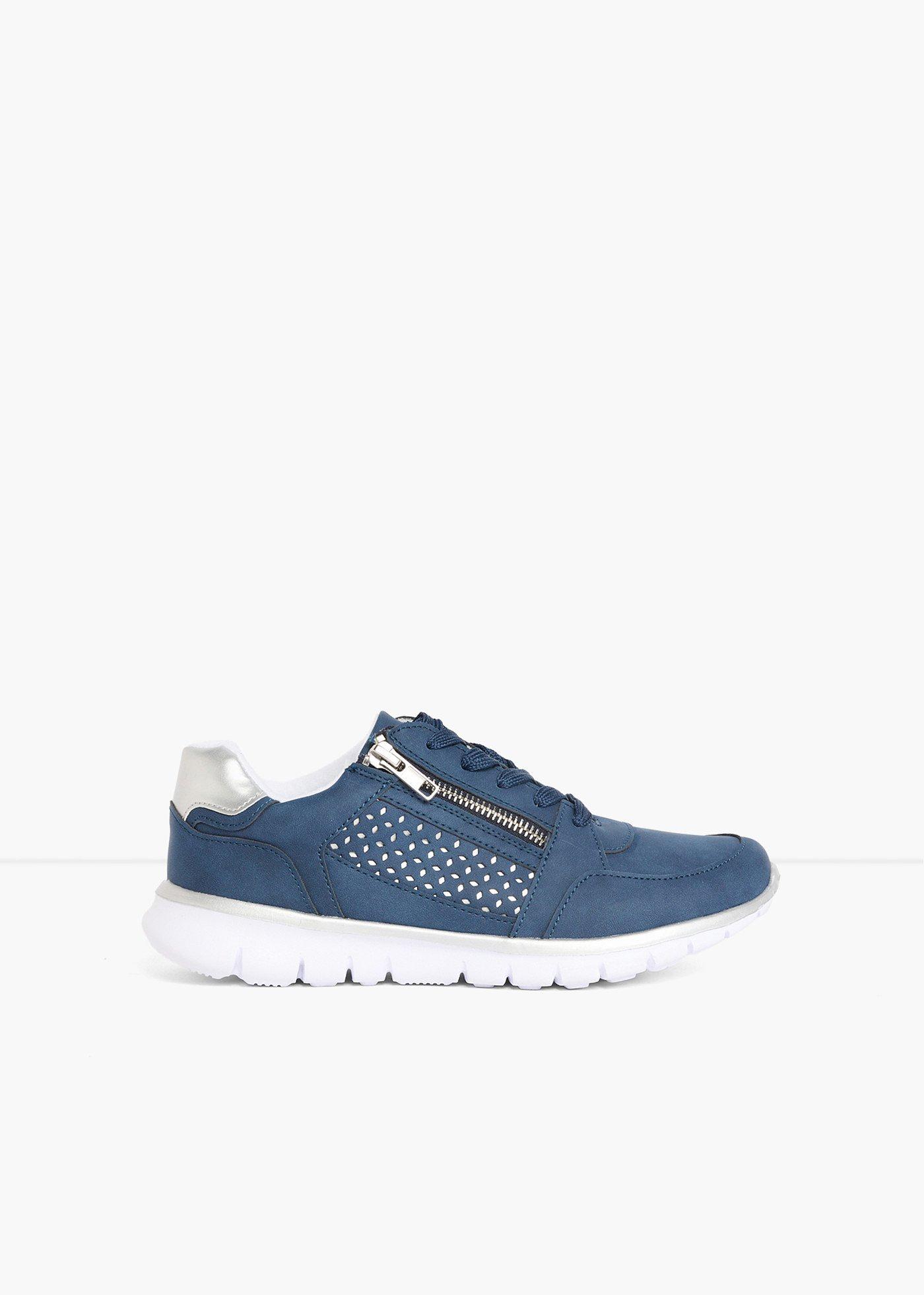 bonprix – Sneakers med dragkedja