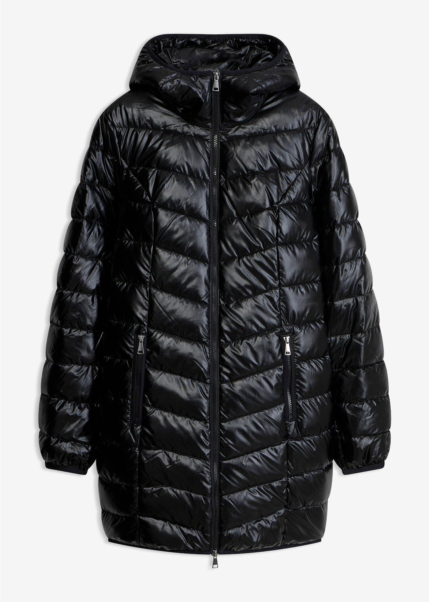 bonprix – Täckkappa med metallic-look