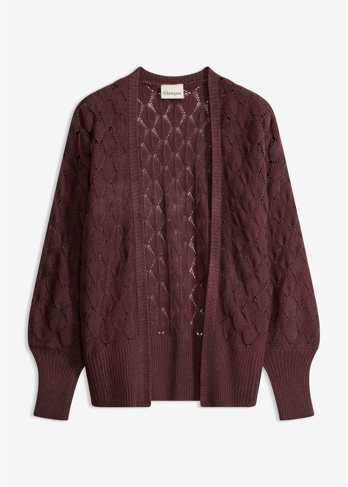 bonprix – Hålmönstrad cardigan