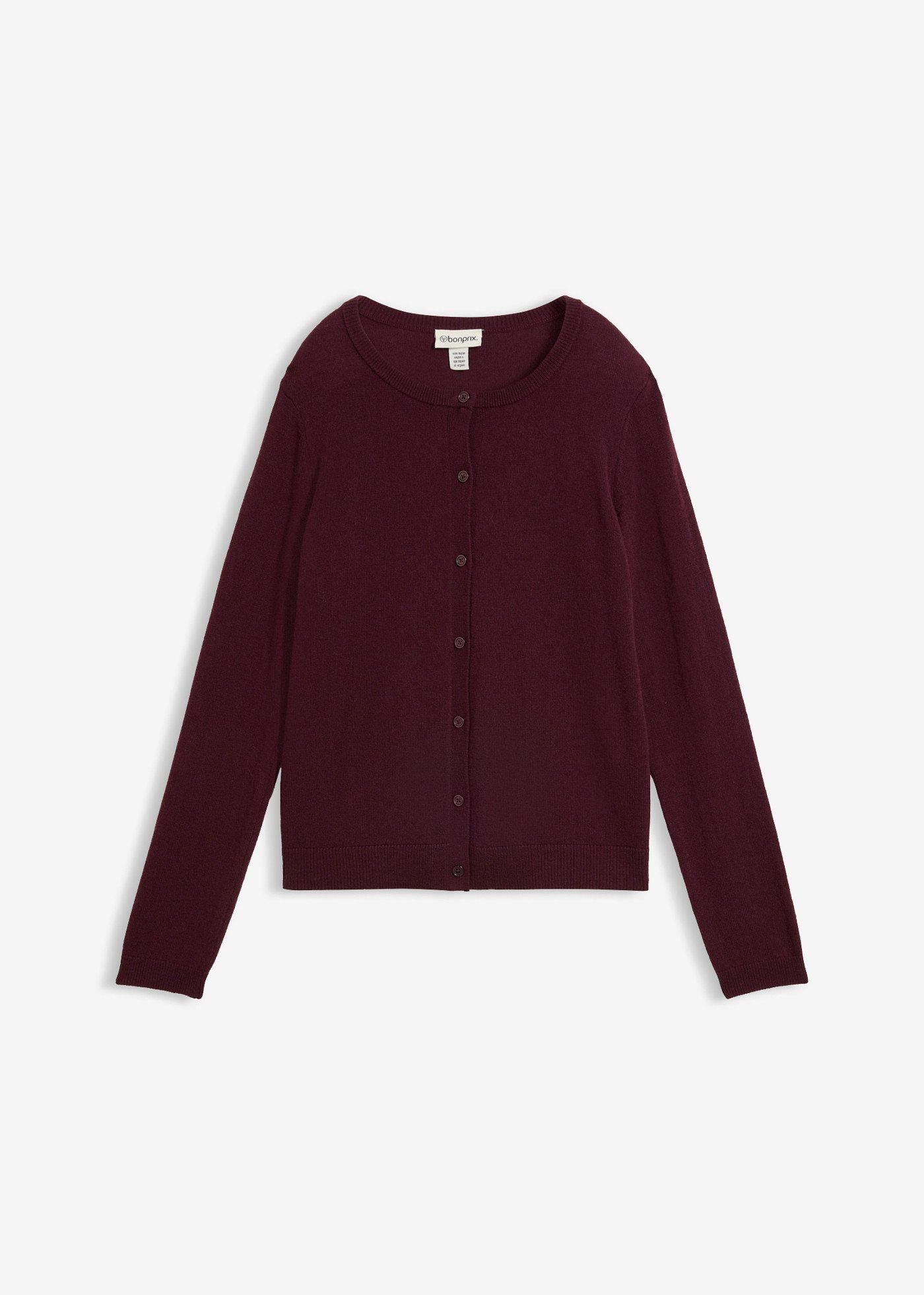 bonprix – Cardigan i mjuk kashmir med Good Cashmere Standard®