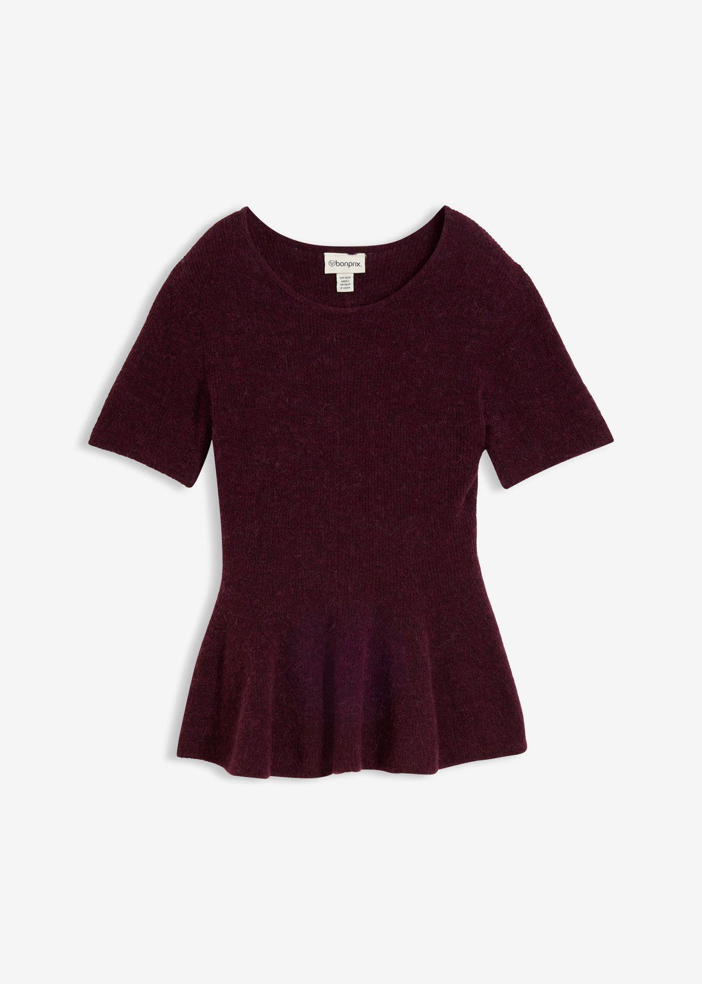 bonprix – Ylletröja med peplum