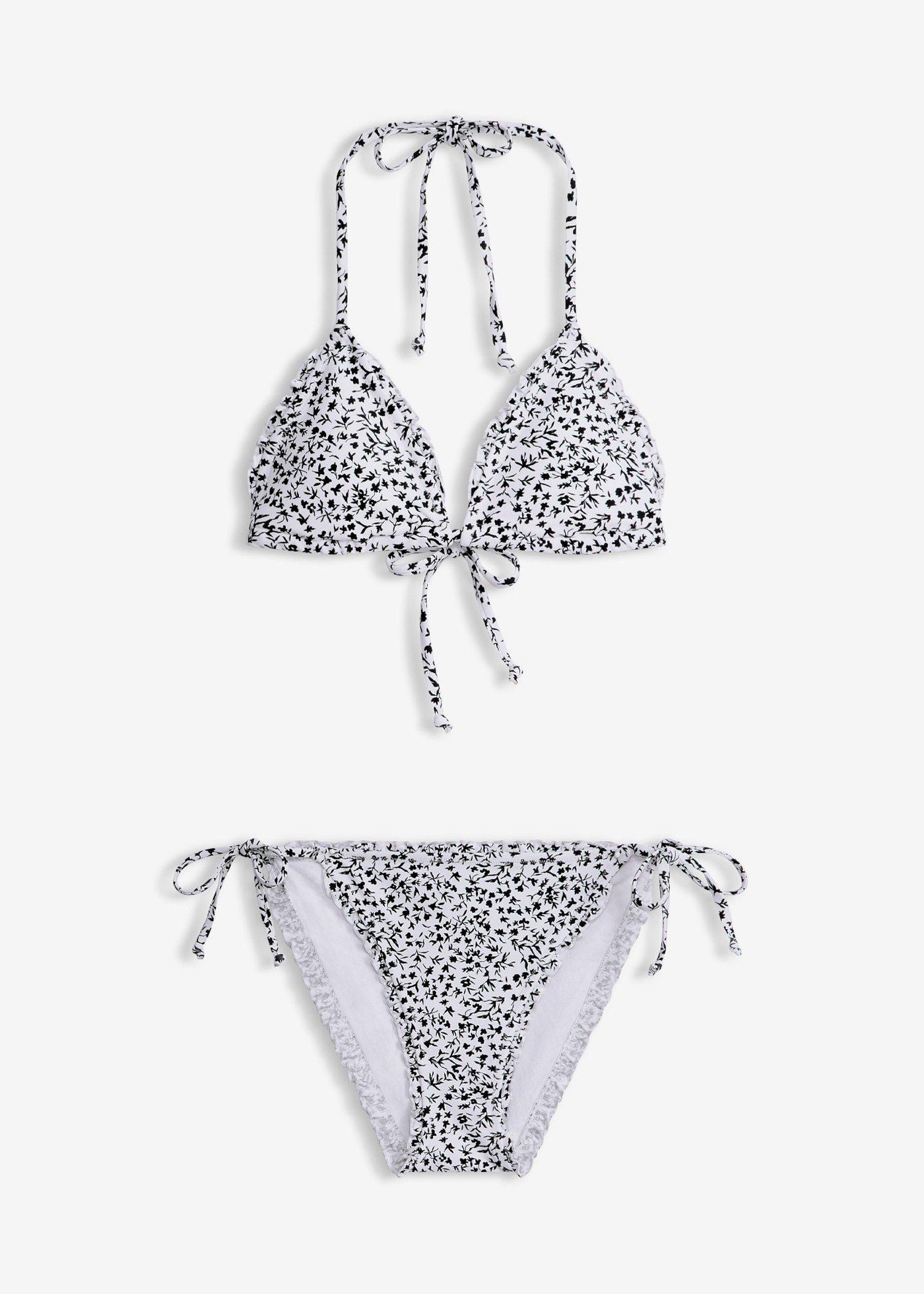bonprix – Bikini med rysch (2 delar)