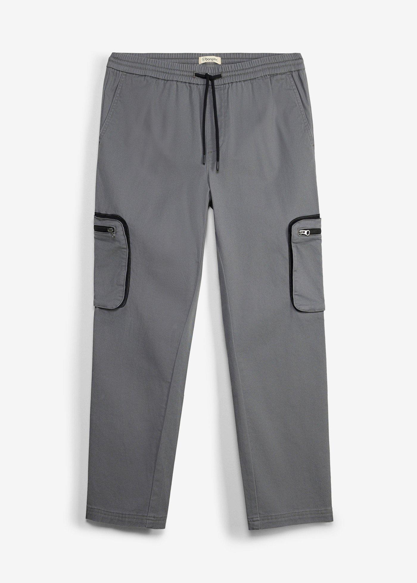 bonprix – Cargobyxa i Regular Fit med praktiska fickor, Straight