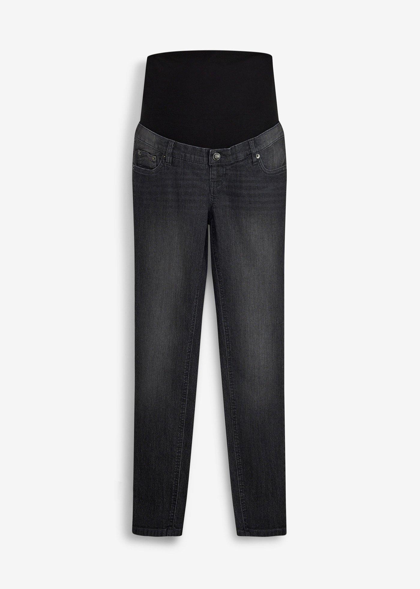bonprix Elastiska mammajeans med ekologisk bomull, Skinny Fit