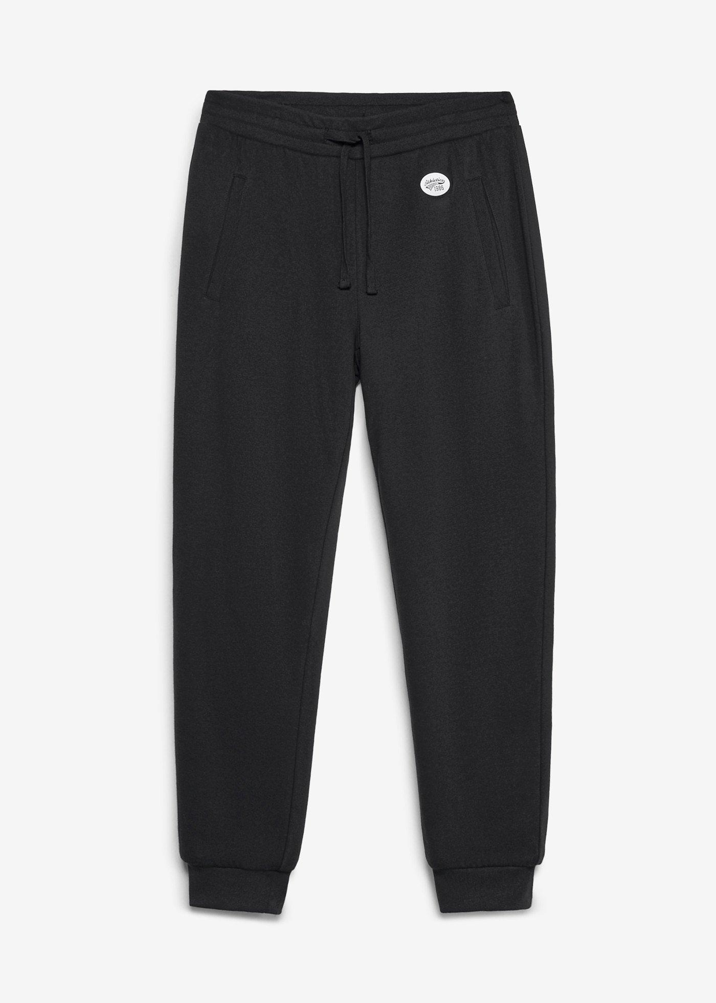 bonprix – Joggingbyxa med värmande teddyfleecefoder