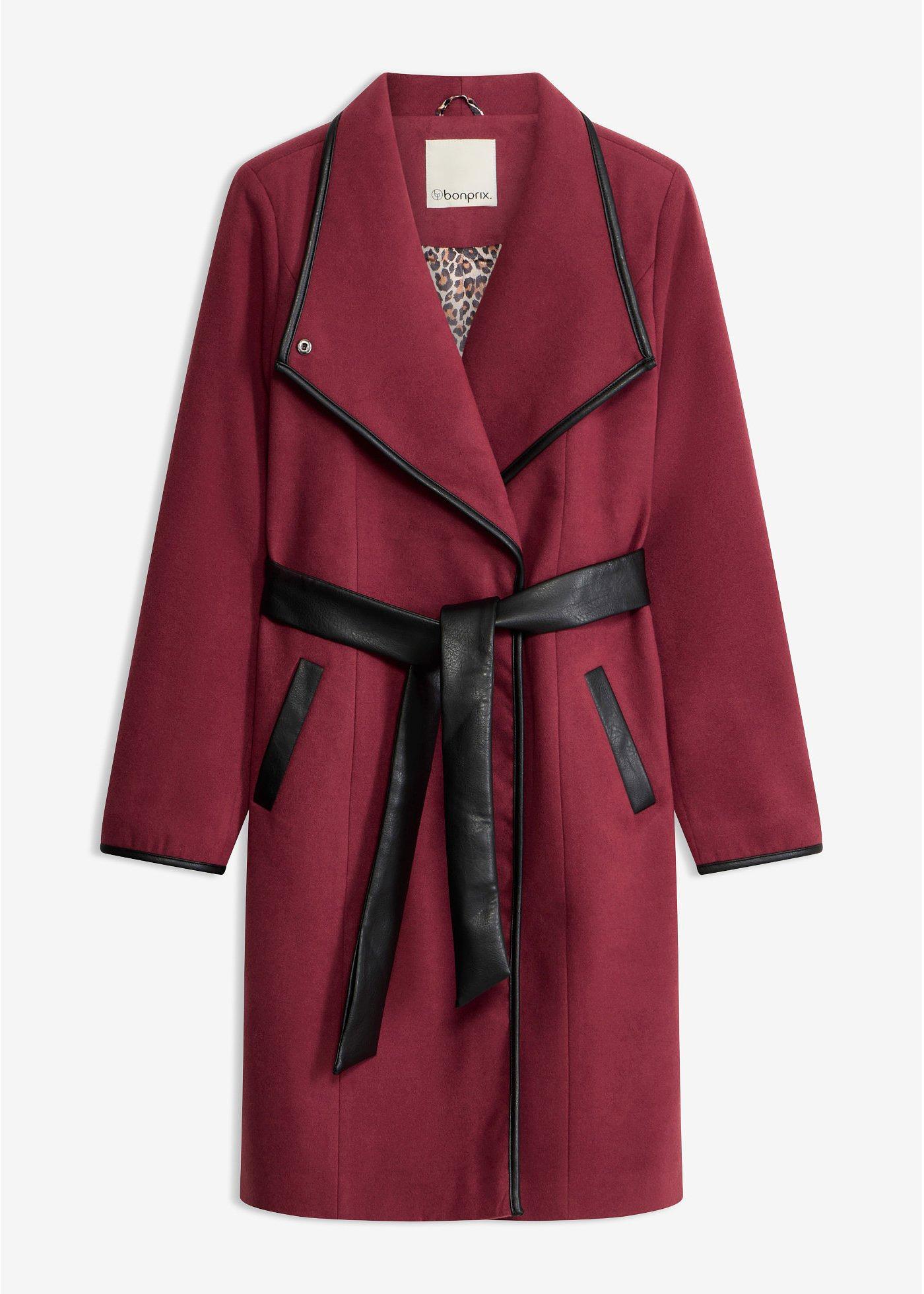 bonprix – Kort kappa med yllelook