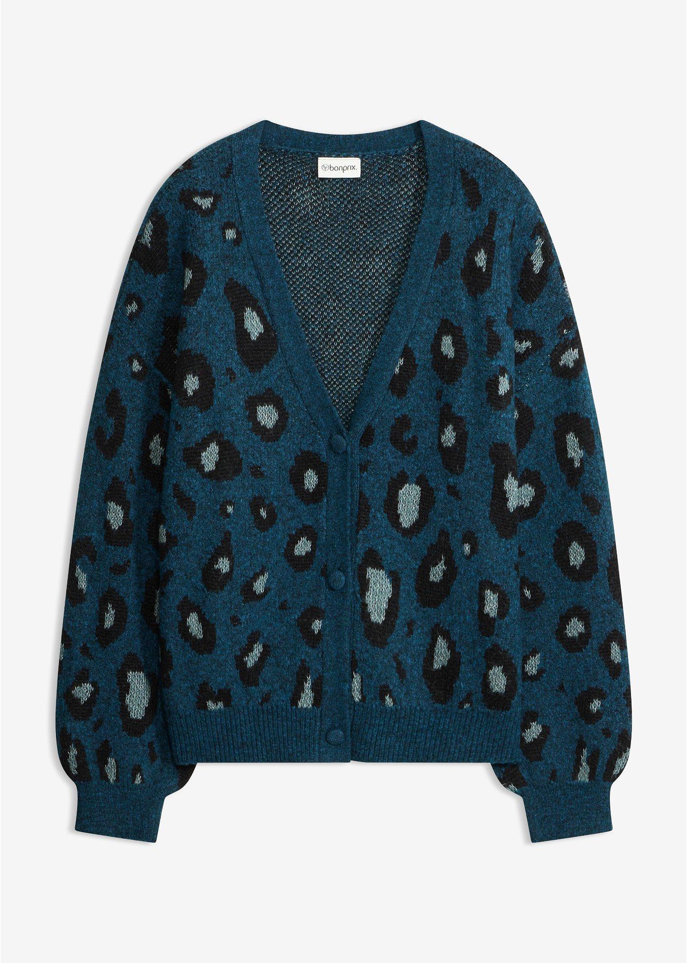 bonprix – Jacquardmönstrad cardigan