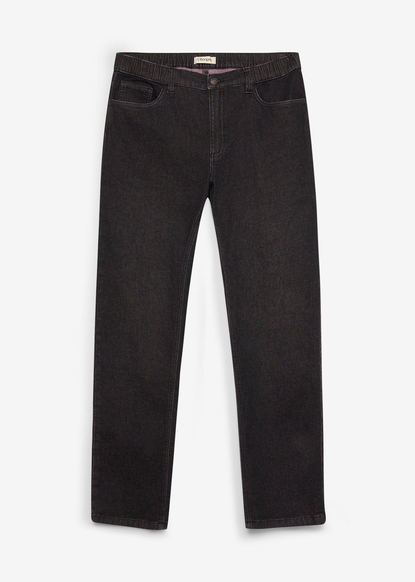 bonprix – Regular Fit Jeans med resårmidja, Straight