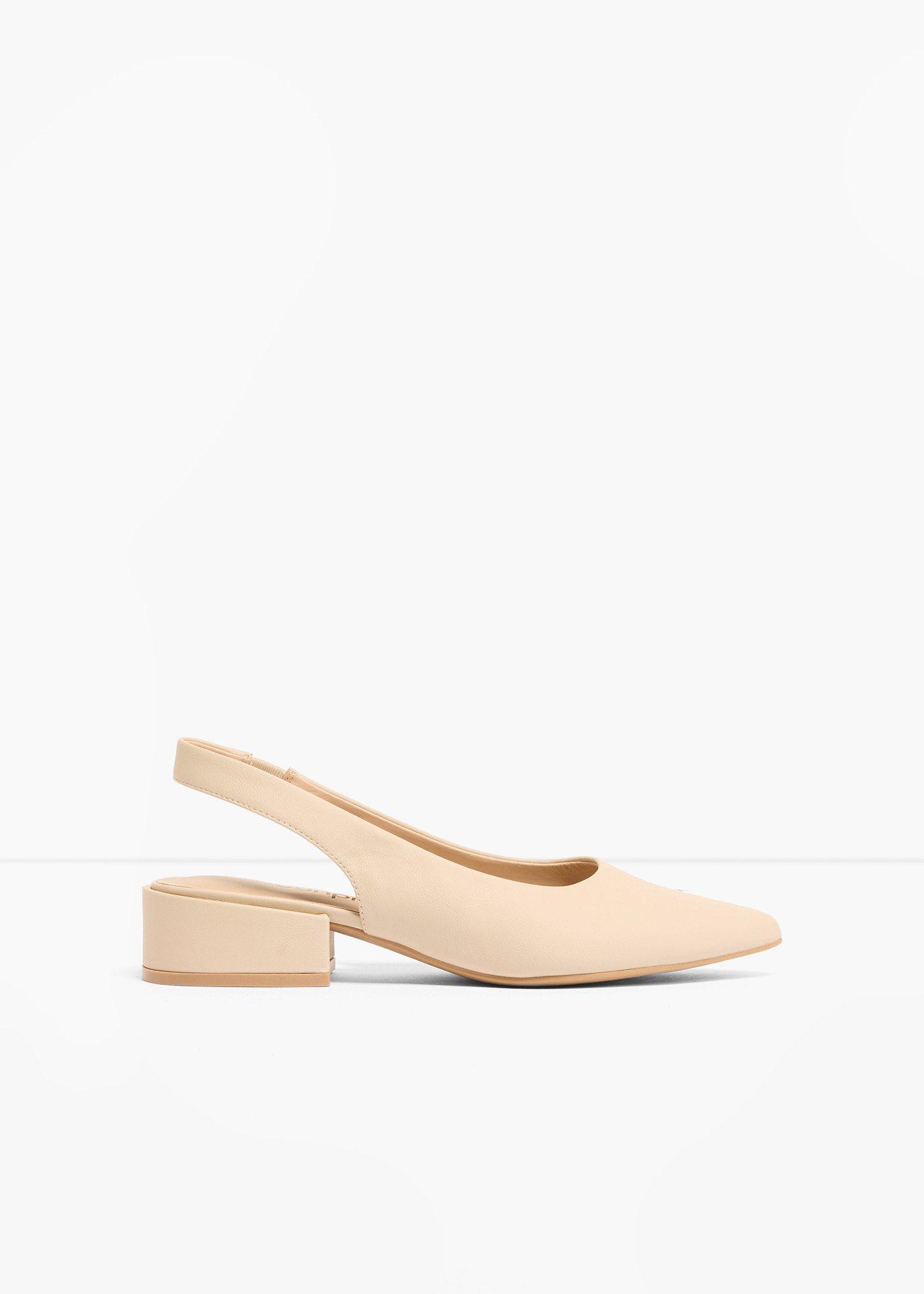 bonprix – Slingbackpumps med låg blockklack