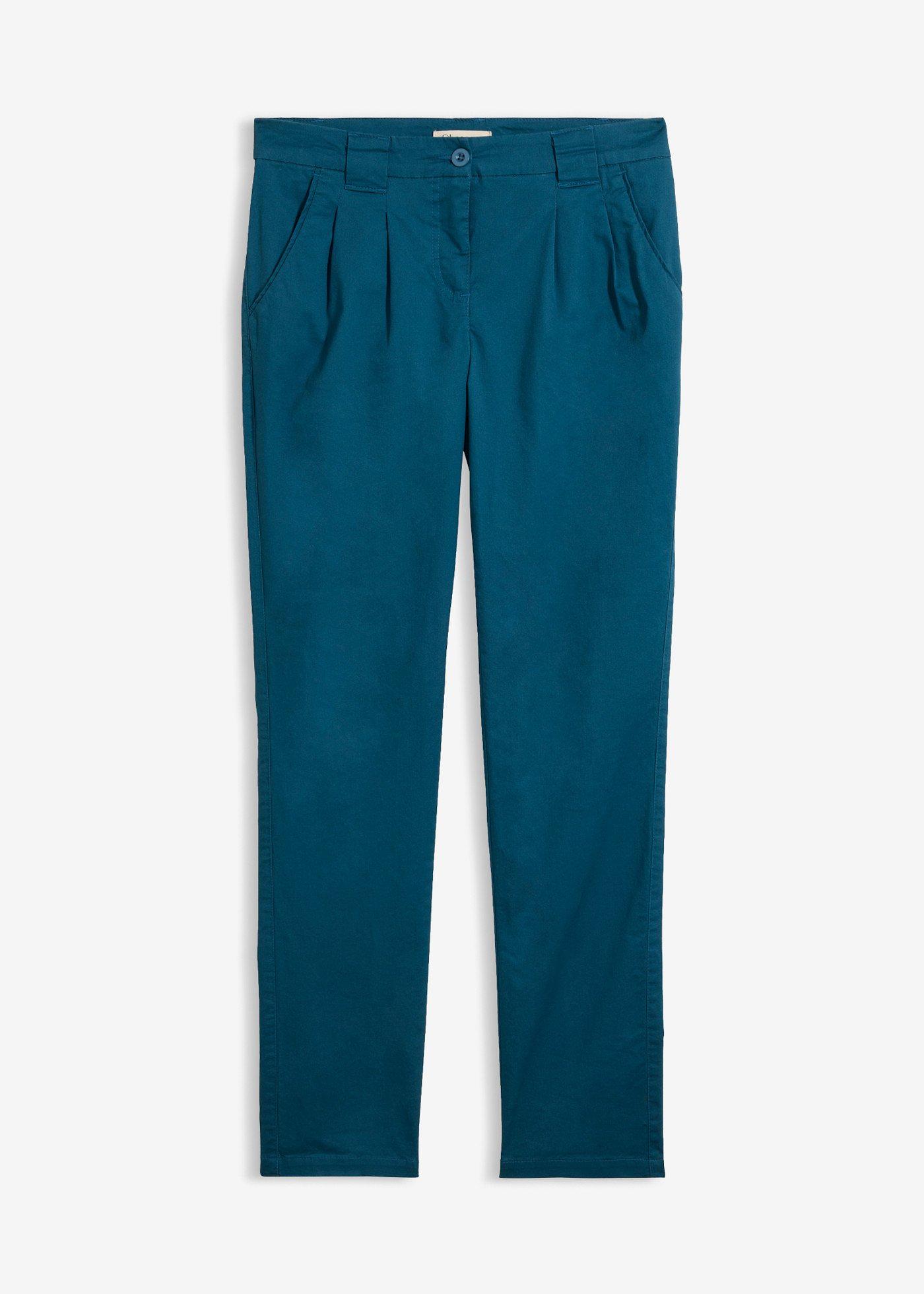 bonprix – Chinos av stretchig bomullsmix