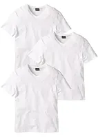 V-ringad T-shirt (3-pack), bonprix