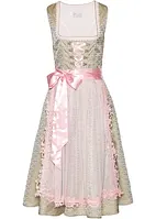 Dirndl med pärlor (2 delar), bonprix