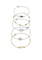 Armbandsset (5 delar), bonprix