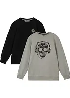 Sweatshirt för pojkar (2-pack), bonprix