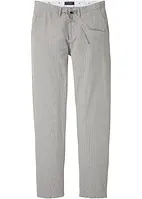 Dra på-linnechinos, Regular Fit, Straight, bonprix