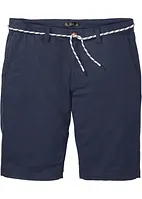 Linneshorts i chinosmodell med knytband, regular fit, bonprix