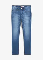 Stretchiga skinny-jeans med medelhög midja, bonprix