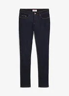 Stretchiga skinny-jeans med medelhög midja, bonprix