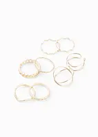 Set med ringar (8-pack), bonprix