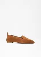 Loafers i skinn, bonprix