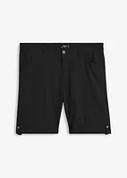 Bermudas med linneandel och uppvikta benslut, Regular Fit, bpc bonprix collection