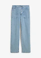 Straight Stretch Jeans Mid Waist, bonprix