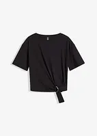 T-shirt med spänne, oversize-modell, bonprix