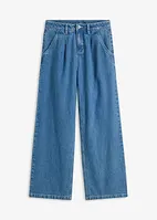 Wide Leg Jeans, Mid Waist, bonprix