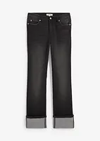 Straight Jeans, Mid Waist, med bekväm midja, bonprix