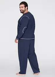 Långärmad pyjamas i ren ekologisk bomull, bonprix