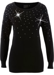 Lång tröja med glitterstenar, bpc selection