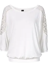 Oversizetopp av viskosmix, bonprix