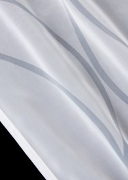 Gardin med vågmotiv (1-pack) i återvunnen polyester, bonprix