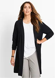 Tunn lång cardigan i mjuk viskos, bonprix