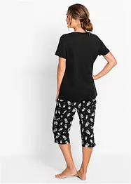 Kortärmad capripyjamas, bonprix