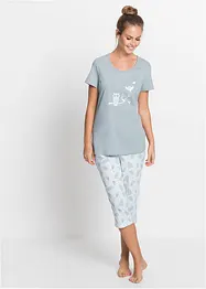 Kortärmad capripyjamas, bonprix