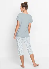 Kortärmad capripyjamas, bonprix