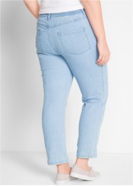 Jeans med bekväm medelhög midja (2-pack), raka ben, bonprix