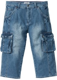 3/4-jeans med cargofickor, normal passform, John Baner JEANSWEAR