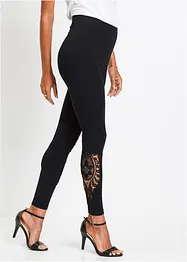 Leggings med spets, bonprix