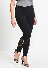 Leggings med spets, bonprix