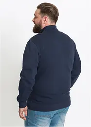 Sweatshirtjacka med ståkrage, bonprix