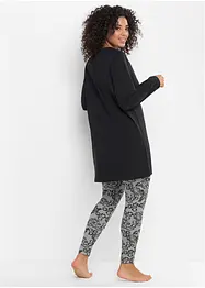 Pyjamas med leggings, bonprix