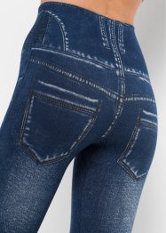 Formande sömlösa leggings med jeanslook, nivå 3, bpc bonprix collection
