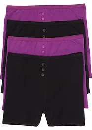 Boxertrosa med hög midja (4-pack), bonprix