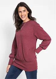 Oversize-sweatshirt med lång ärm, bonprix