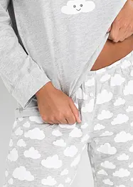 Pyjamas med ekologisk bomull, bonprix