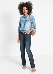 Stretch Bootcut Jeans Mid Waist, bonprix