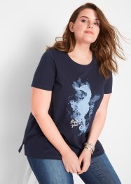 T-shirt av bomull med sjöhästmotiv, bpc bonprix collection