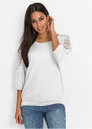 Oversizetopp av viskosmix, bonprix